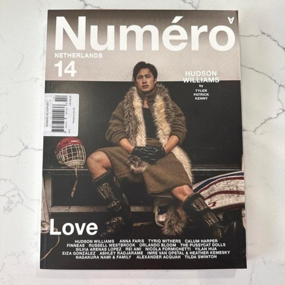 Numéro Netherlands 14 Hudson Williams Heated Rivalry magazine Love issue